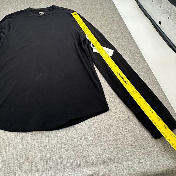 NEW! Stylus Men's Solid Black Shirt Small‎ Cotton Blend $34 Basic Casual Wear - Picture 6 of 11